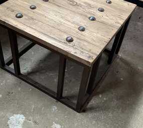 WK Home Salontafel robuust hout