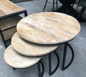 WK Home Salontafel set van 3 Toledo