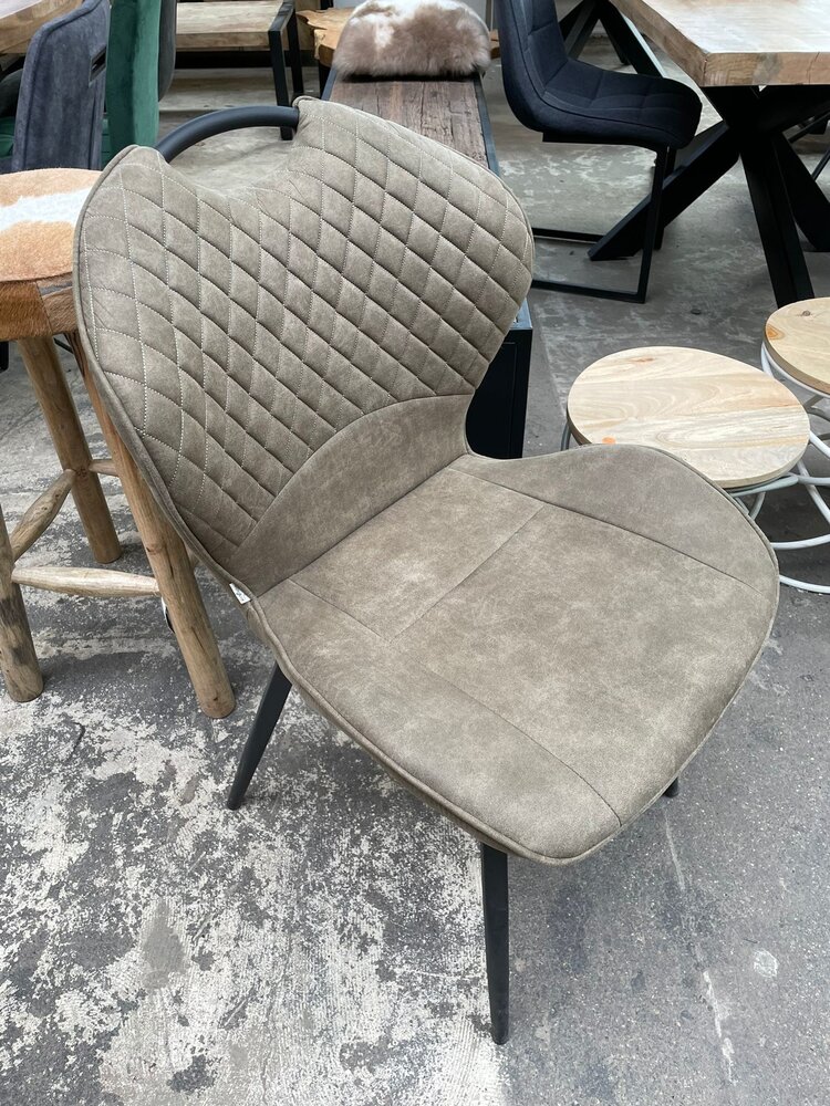 WK Home Eetstoel Dex Olive groen