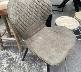 WK Home Eetstoel Dex Olive groen