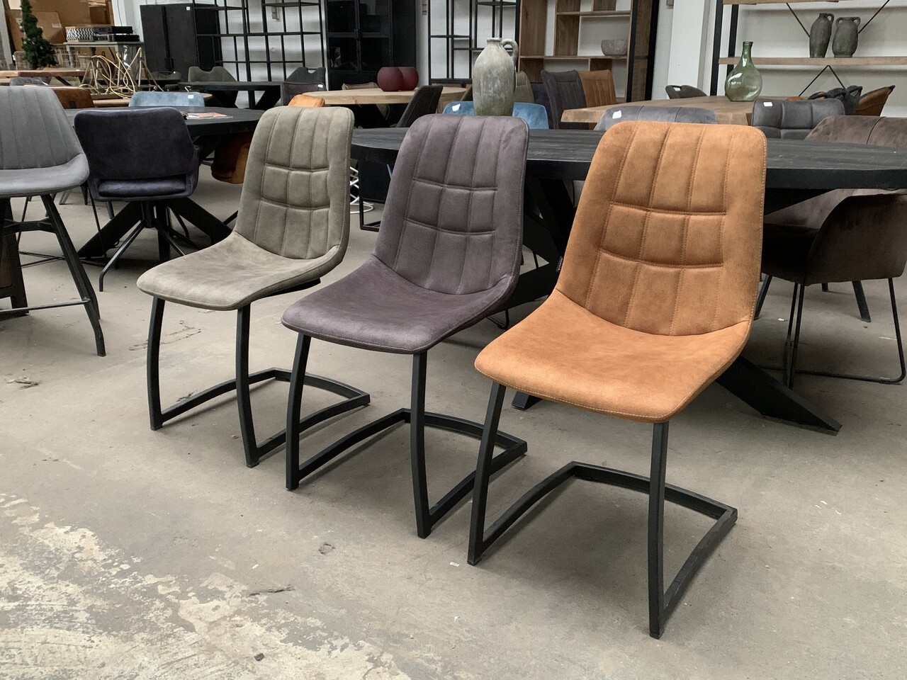 WK Home Eetkamerstoel Blake in 3 kleuren leverbaar