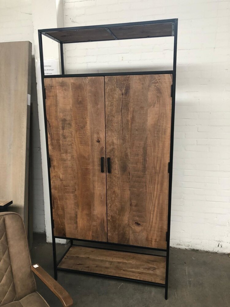 WK Home 2 deurs kast mango brown