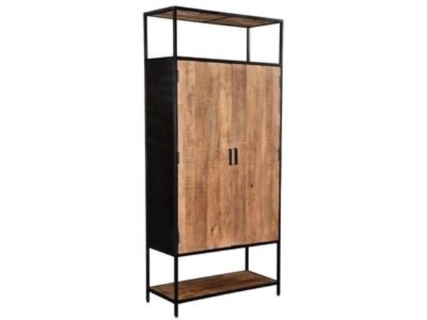 WK Home 2 deurs kast mango brown