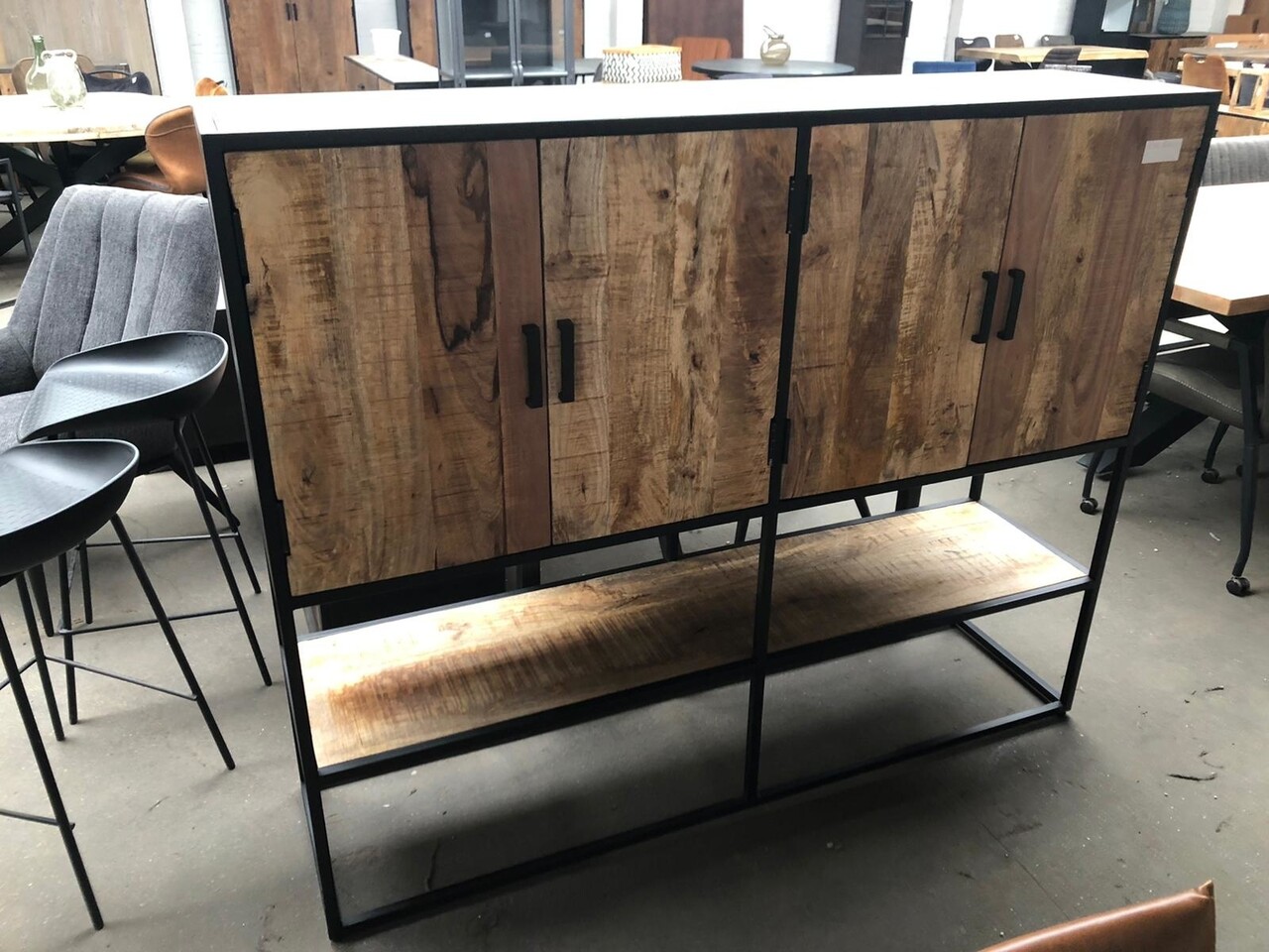 WK Home Wandkast mango rustic