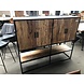 WK Home Wandkast mango rustic WK Home Wandkast mango rustic