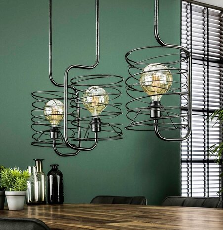 WK Home Hanglamp Curl cylinder