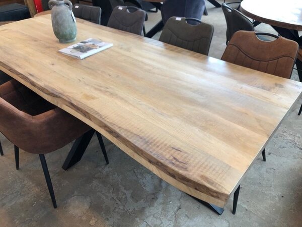 WK Home Boomstam tafel natural 200