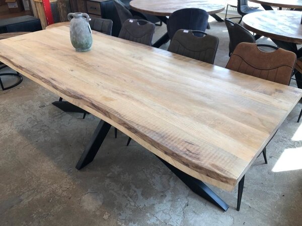 WK Home Boomstam tafel natural 200