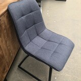 WK Home Stoel Nika antraciet swingframe