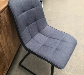 WK Home Stoel Nika antraciet swingframe