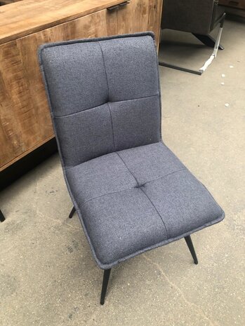 WK Home Stoel Brussel Nika antraciet