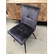 WK Home Stoel Brussel Adore antraciet velvet