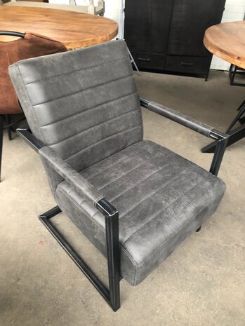 WK Home Fauteuil Bull leer - 3 kleuren