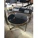 WK Home Salontafel marmer Black Gold 50 cm