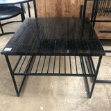 WK Home Salontafel marmer Black Black vierkant