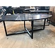 WK Home Salontafel marmer Black Black ovaal