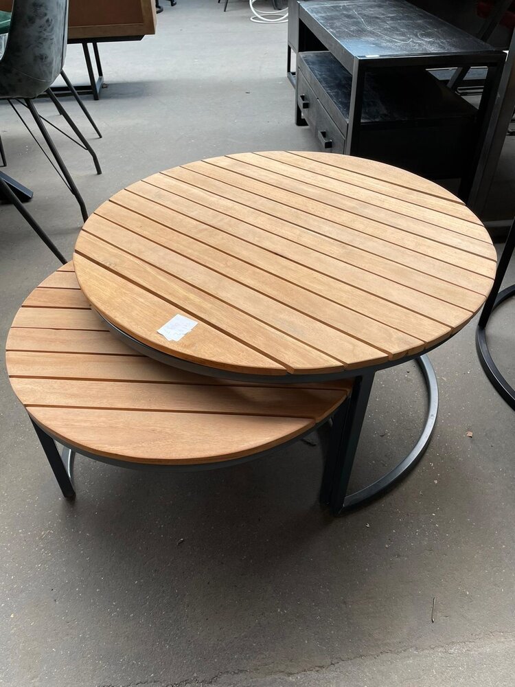 WK Home Set salontafels teak outdoor