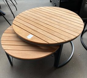 WK Home Set salontafels teak outdoor