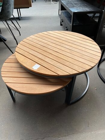 WK Home Set salontafels teak outdoor