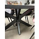 WK Home Ovale Eettafel 180 Preto zwart mangohout WK Home Ovale Eettafel 180 Preto zwart mangohout