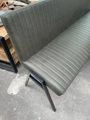 WK Home Eetkamerbank groen 175 cm