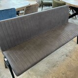 WK Home Eetkamerbank antraciet 175 cm WK Home Eetkamerbank antraciet 175 cm