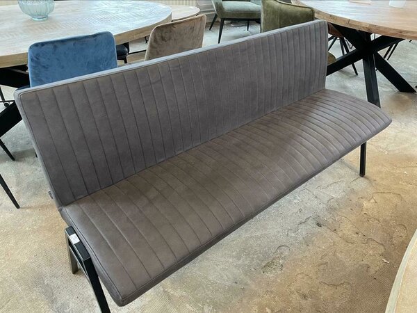 WK Home Eetkamerbank antraciet 175 cm