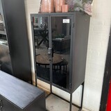 WK Home Vitrinekast zwart