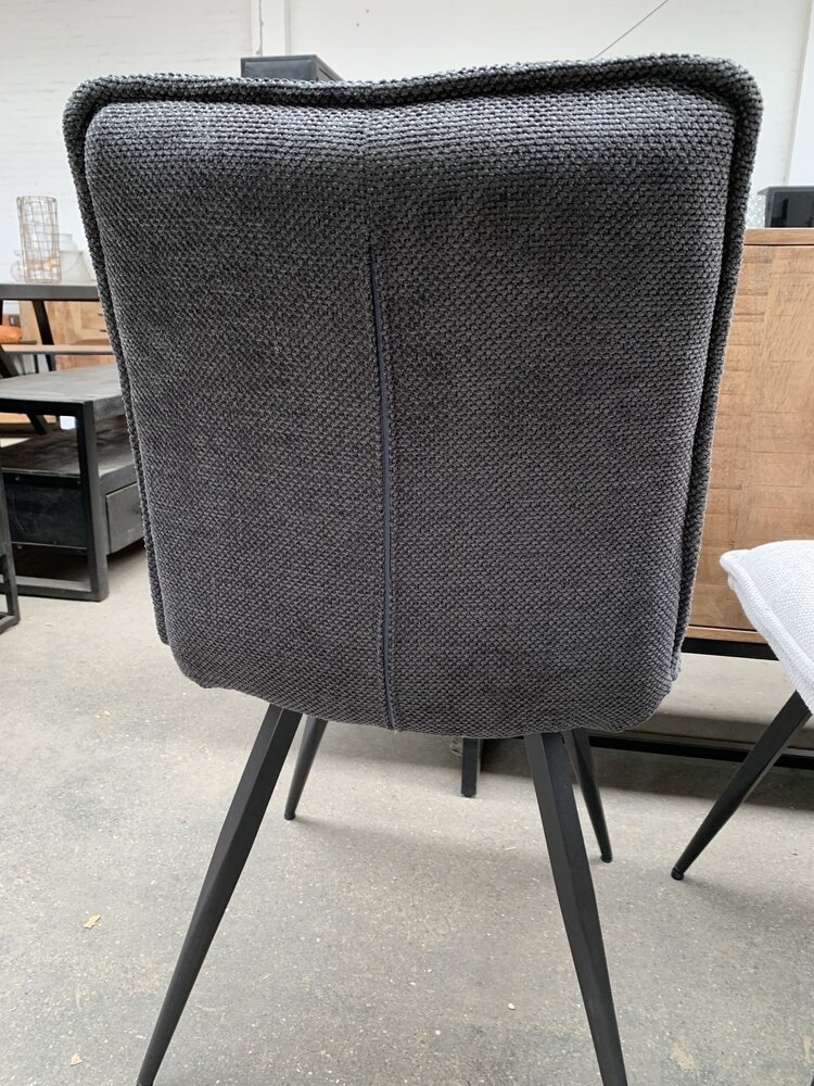 WK Home Eetstoel Brussel 3 kleuren stof silent