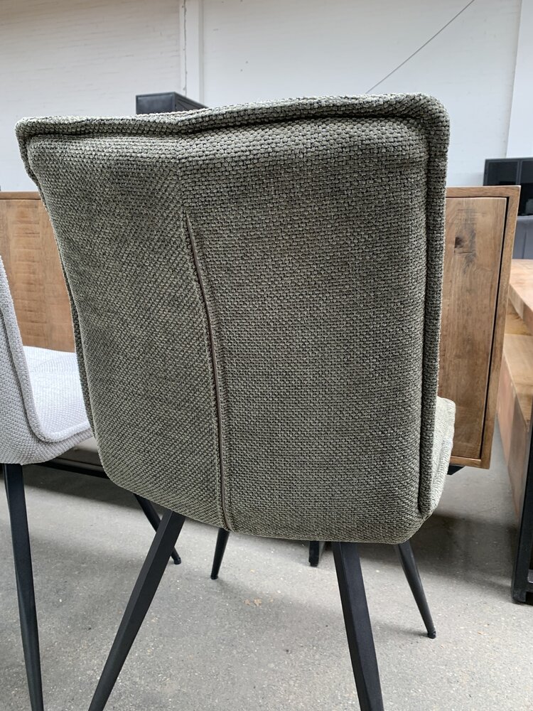 WK Home Eetstoel Brussel 3 kleuren stof silent