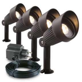 Garden lights Tuinspot Focus Bundelset | Zwart | 12V | Garden Lights