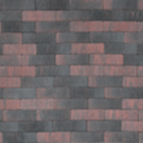 Gervé Betonklinker Dikformaat  20x6,7x6 cm Rood-Zwart