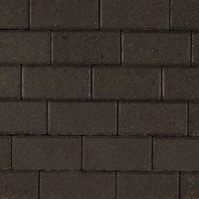 Gervé Betonklinker Excluton BSS 8cm KOMO Zwart met deklaag