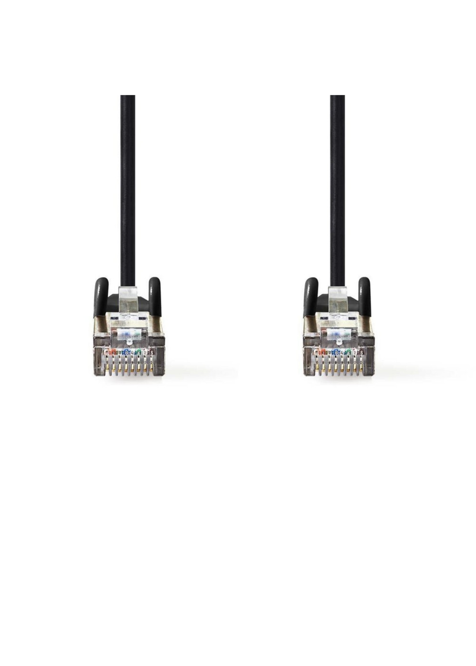 Nedis CCGP85121BK50 netwerkkabel Zwart 5 m Cat5e SF/UTP (S-FTP)