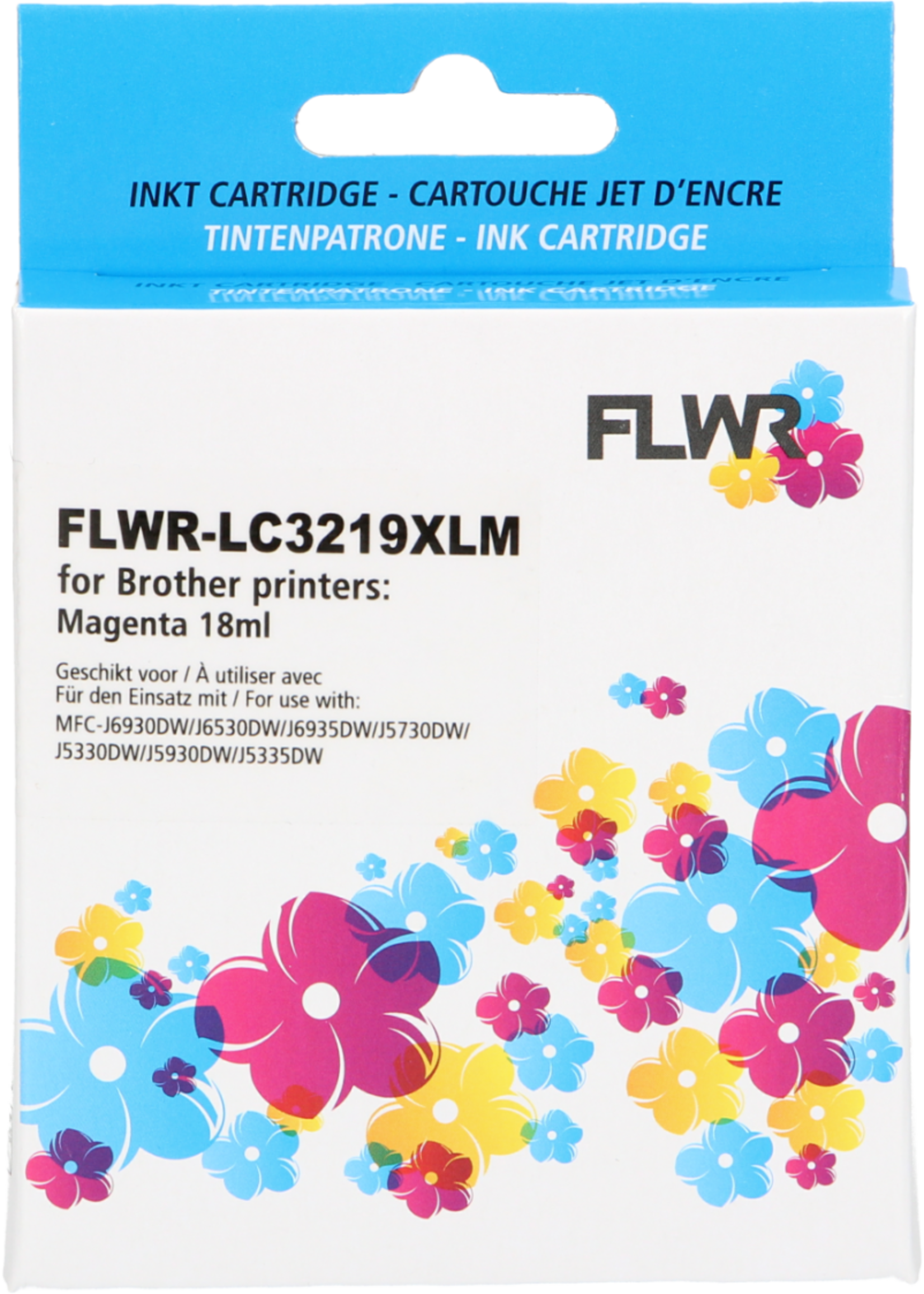 FLWR! FLWR - Cartridges / Brother LC-3219M / magenta / Geschikt voor Brother