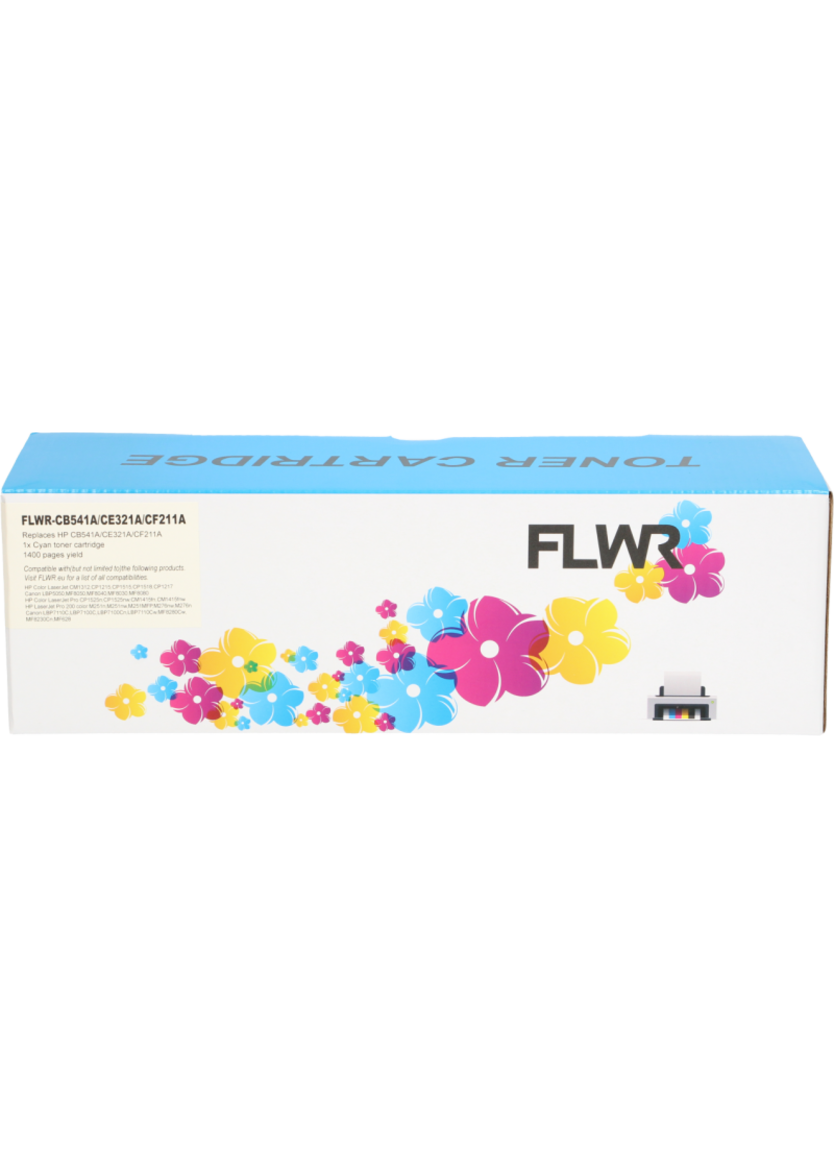 FLWR! FLWR - Toners / HP 128 / cyaan / Geschikt voor HP