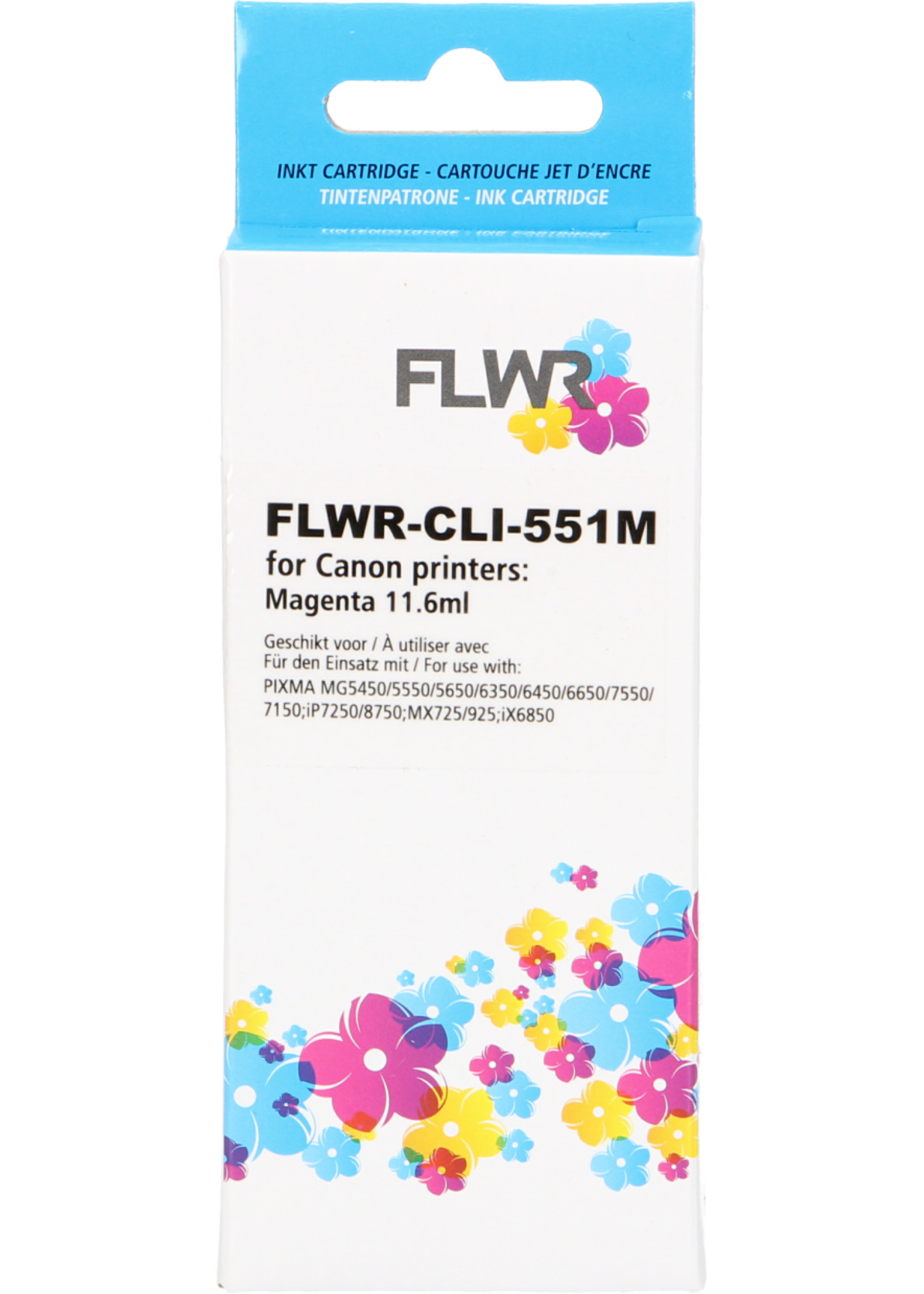 FLWR! FLWR - Cartridges / Canon CLI-551XL / magenta / Geschikt voor Canon