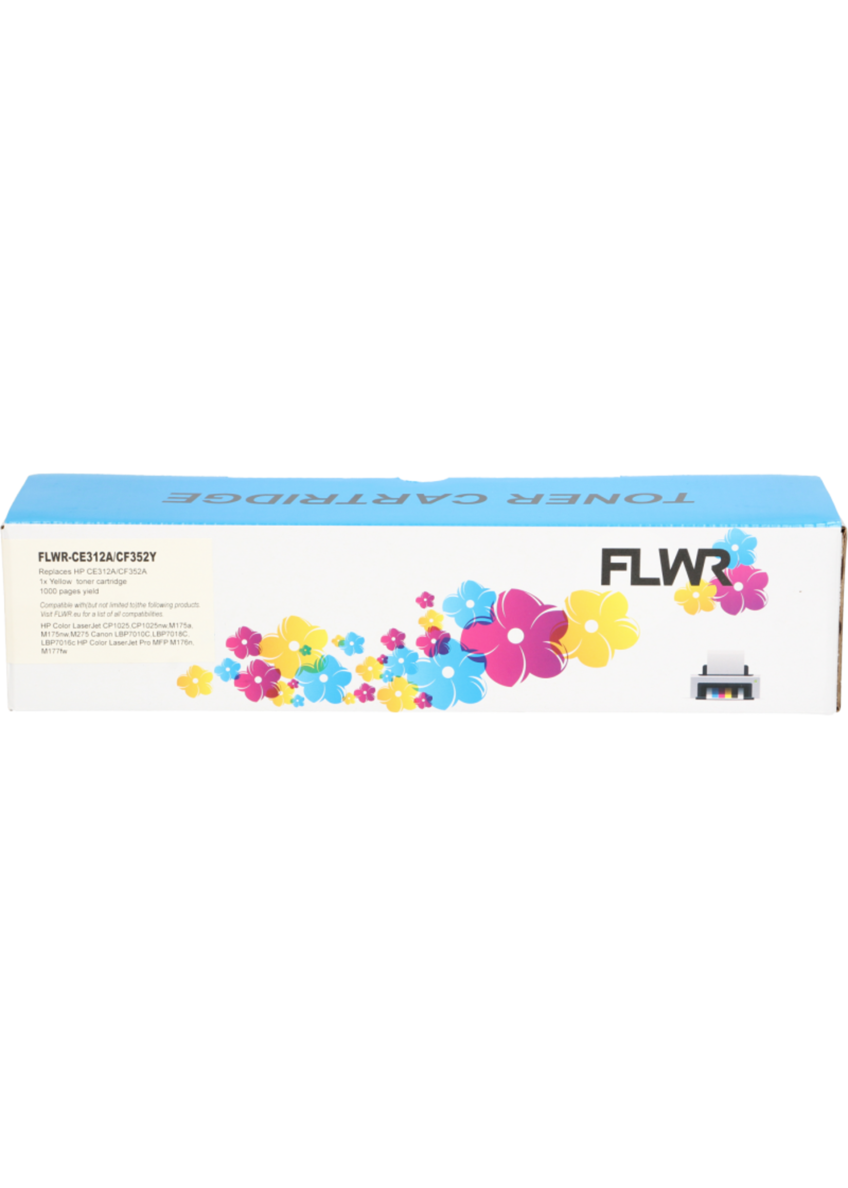 FLWR! FLWR - Toners / HP 126A / geel / Geschikt voor HP