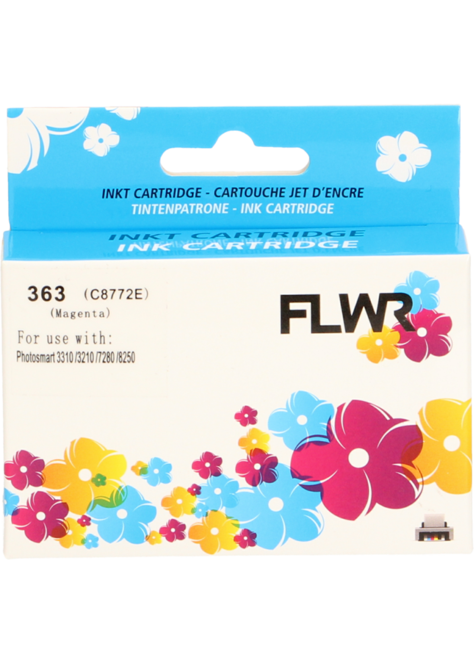 FLWR! FLWR - Cartridges / HP 363 / magenta / Geschikt voor HP