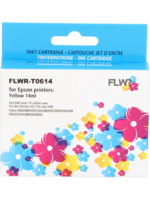 FLWR! FLWR - Cartridges / Epson T0614 / geel / Geschikt voor Epson