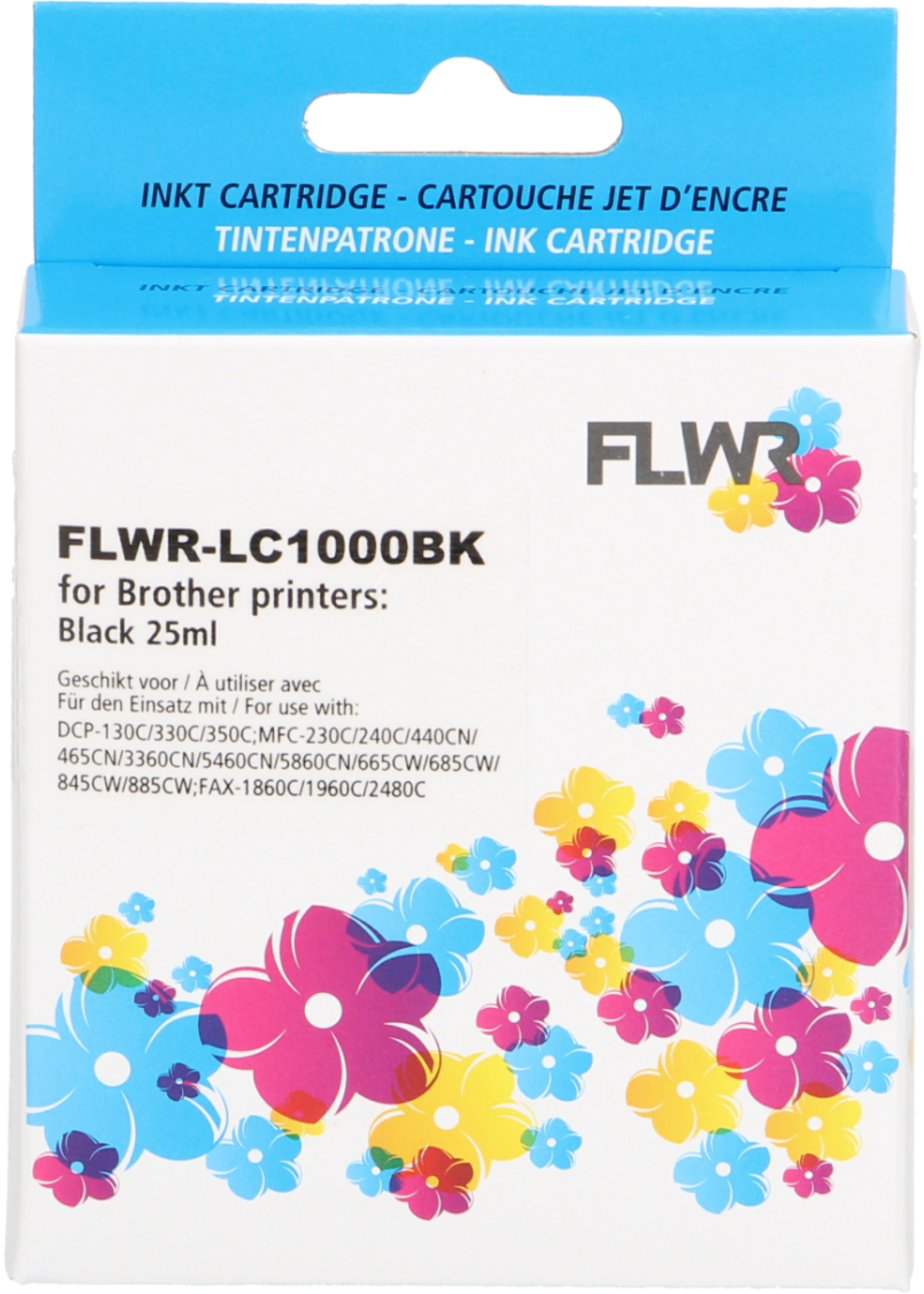 FLWR! FLWR - Cartridges / Brother LC-970BK / LC-1000BK / zwart / Geschikt voor Brother