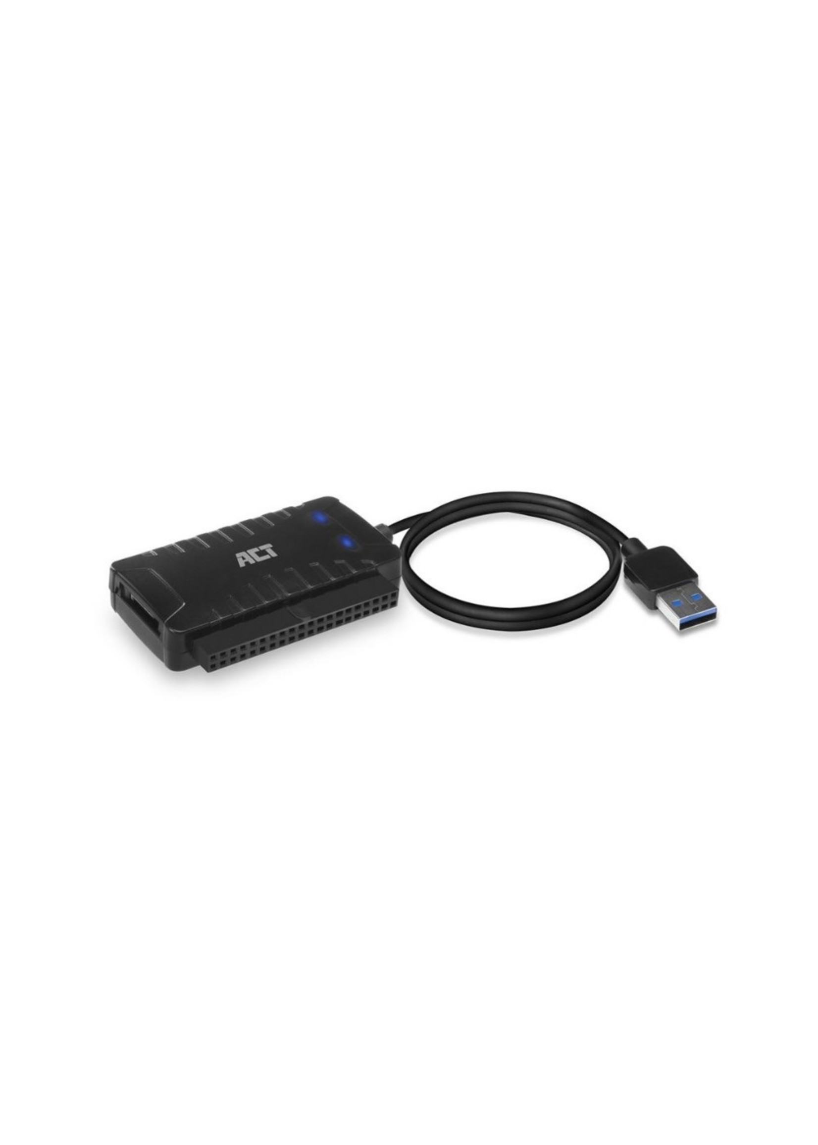 USB adapterkabel naar 2,5" en 3,5" SATA/IDE Zwart