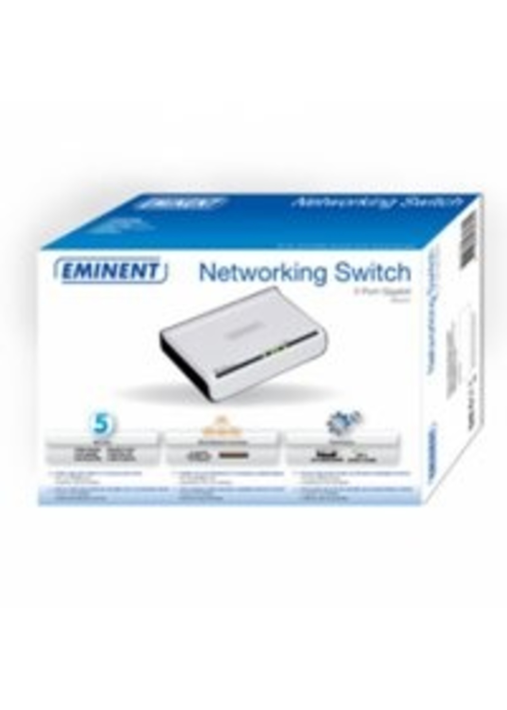 Eminent EM4441 netwerk-switch Wit