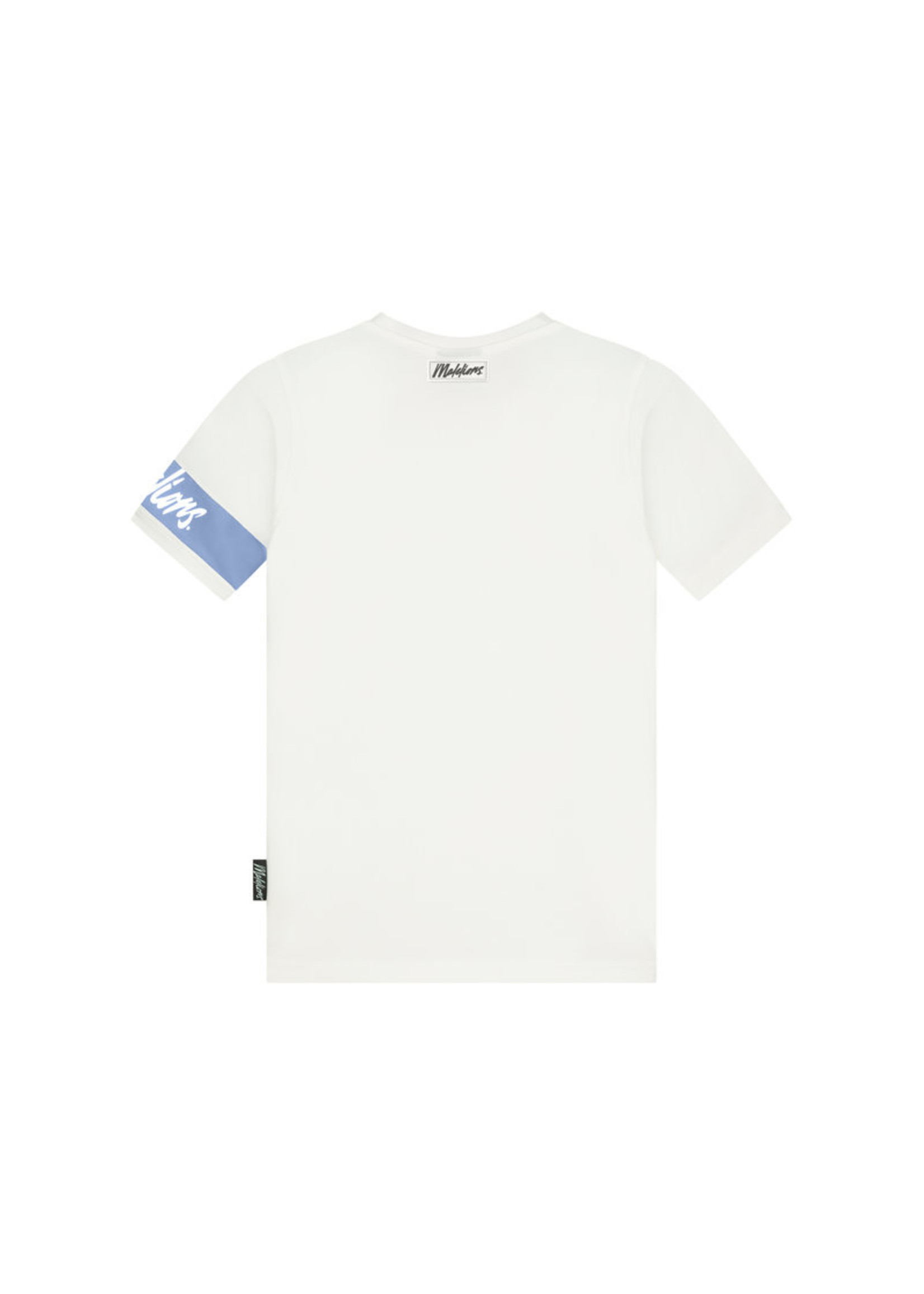 Malelions T-Shirt Off-white/Vista Blue