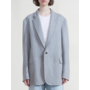 Deconstructed blazer in Light Grey