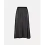 Stretch silk stain elasticated skirt