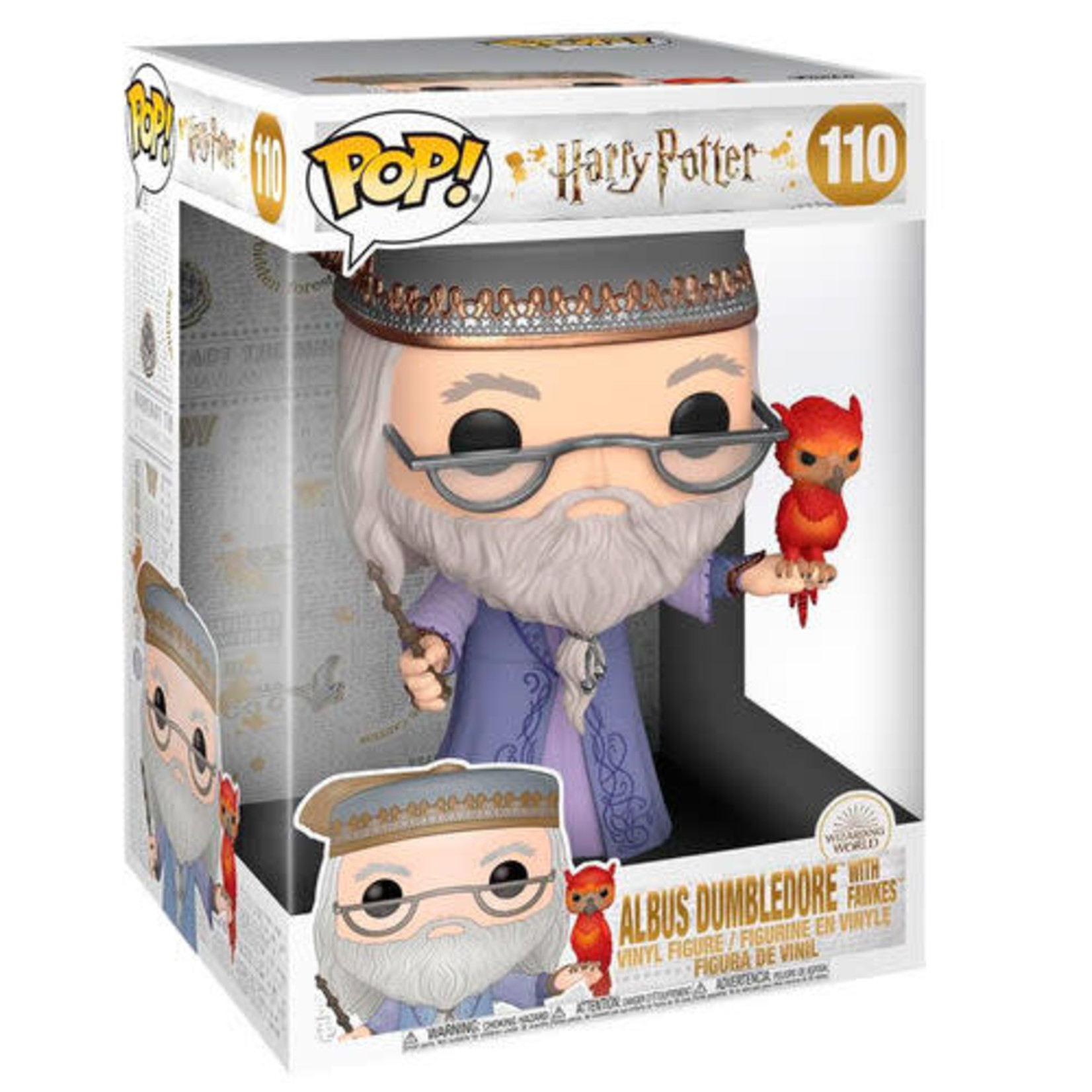 Funko Harry Potter 110 Albus Dumbledore with Fawkes 10inch