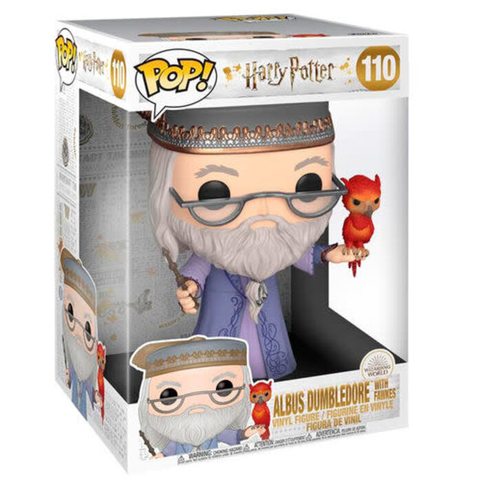 Funko Funko Harry Potter 110 Albus Dumbledore with Fawkes 10inch