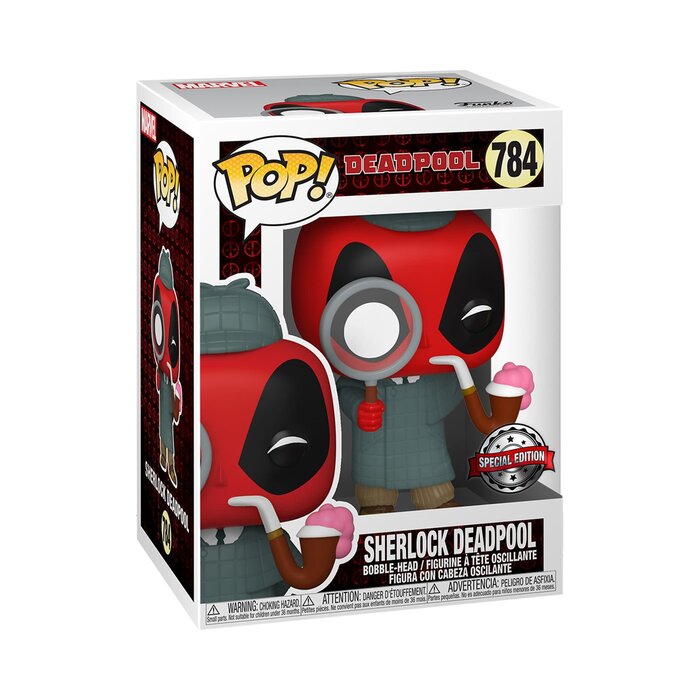 Funko Funko Marvel 0784 Sherlock Deadpool Special Edition Deadpool