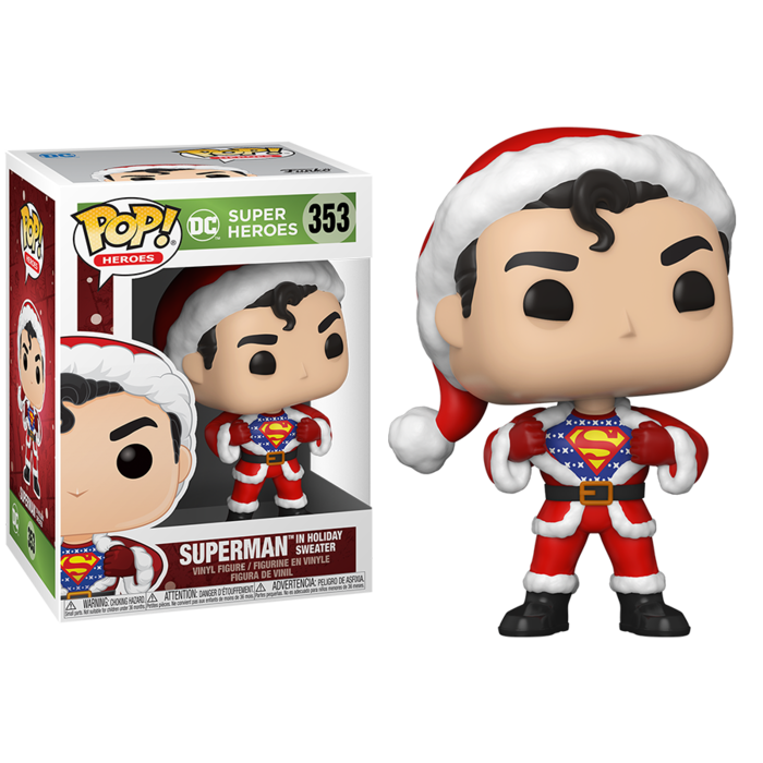 Funko Funko DC Heroes 353 Superman in Holiday Swaeter Super Heroes